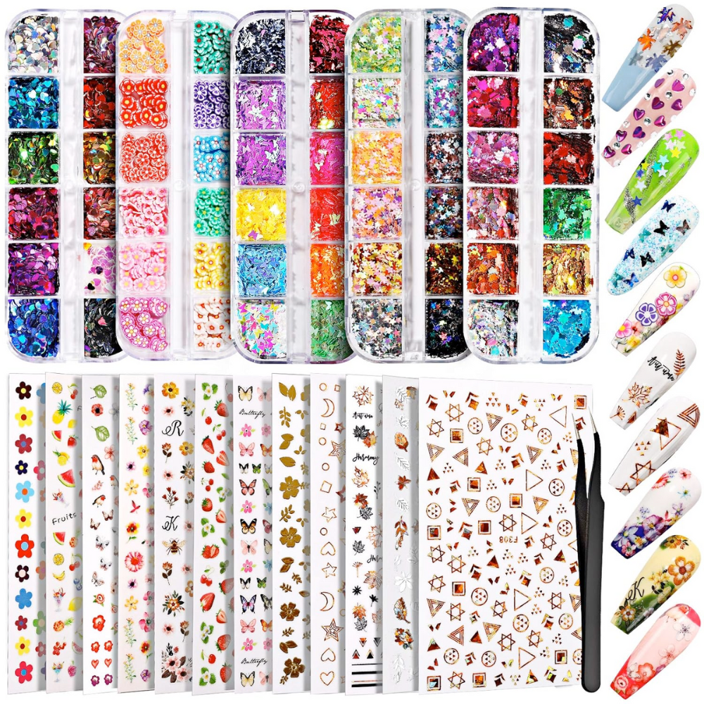 Unleash Your Inner Nail Artist: With Nail Art Stickers Amazon, to Transform Your Manicure Game!